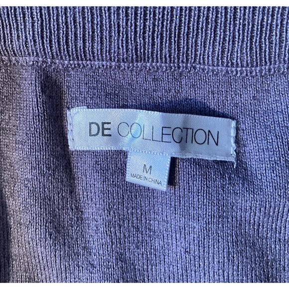 NWT DE Collection Women’s Grey Party Down Skirt Size Medium - Picture 3 of 7